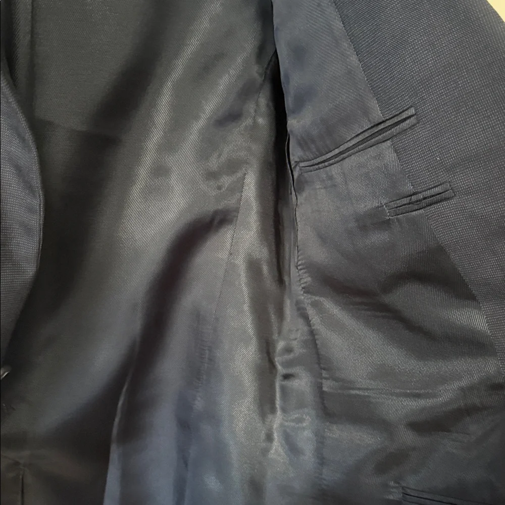 Burberry navy blue jacket